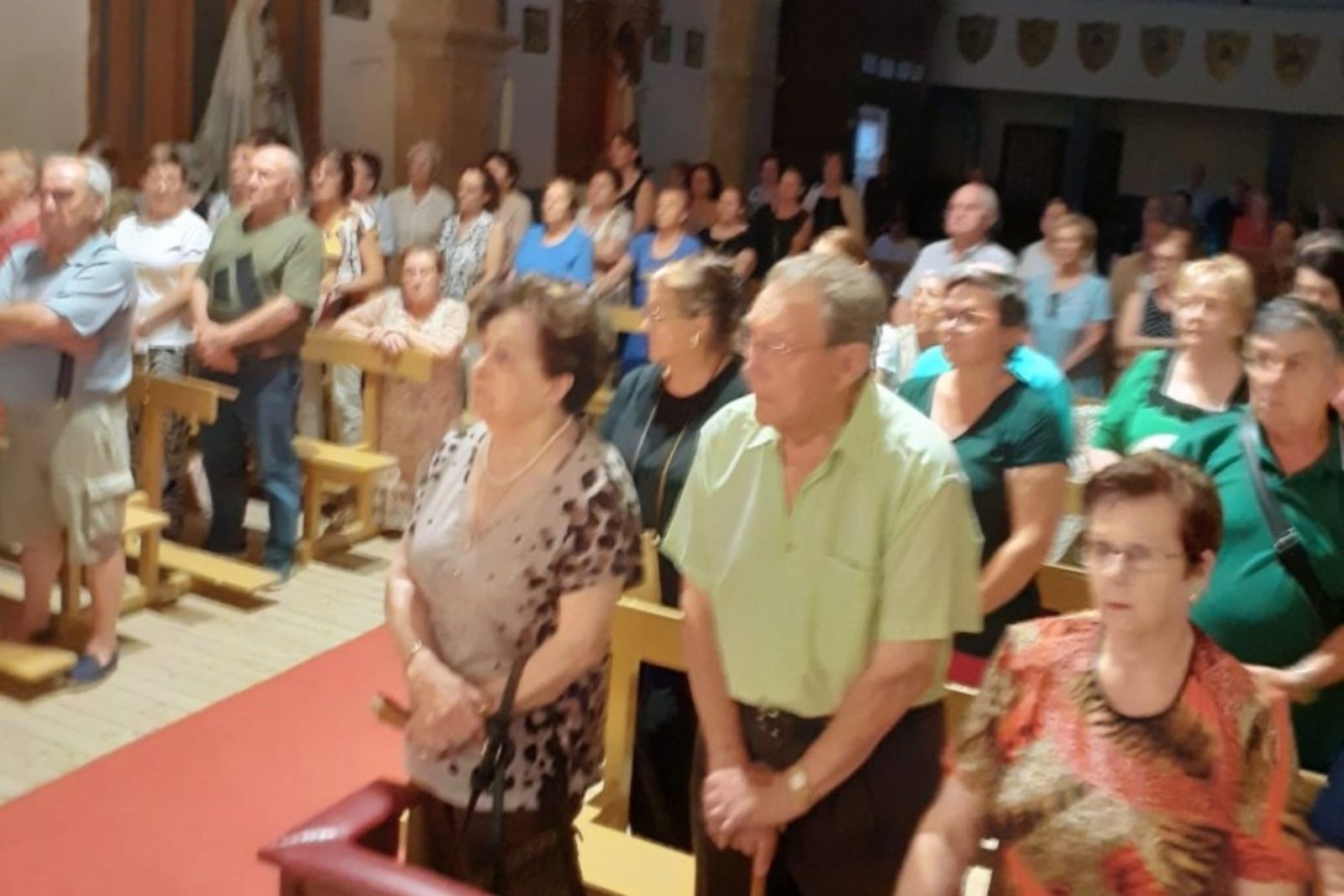 Los feligreses de El Vino celebran la Transverberación de Santa Teresa con poesía, música y oración en Bamba