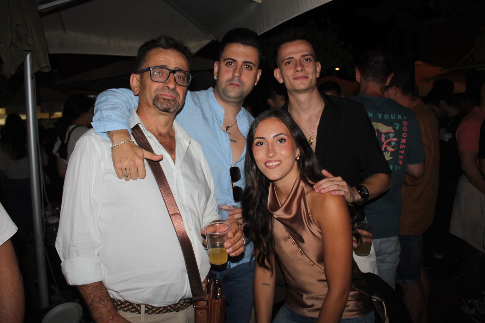 Ambiente en la Feria de Día en la tarde de este sábado