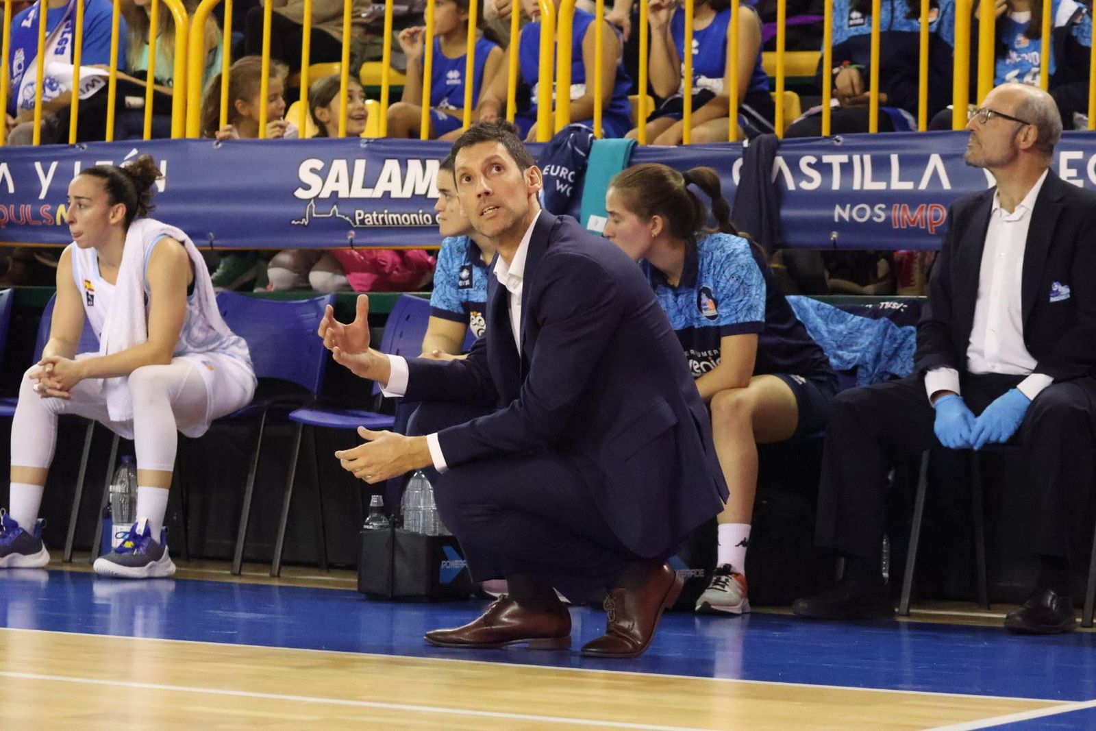 Pepe Vázquez, en el choque ante USK Praga | FOTO ANDREA MATEOS