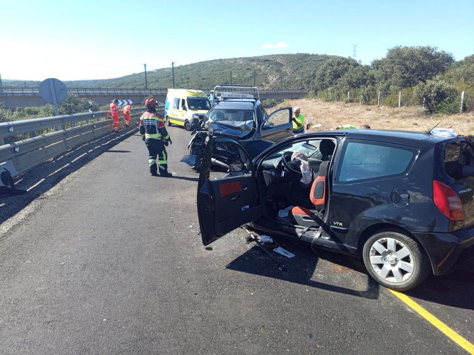 Accidente mortal en la N 631. Archivo
