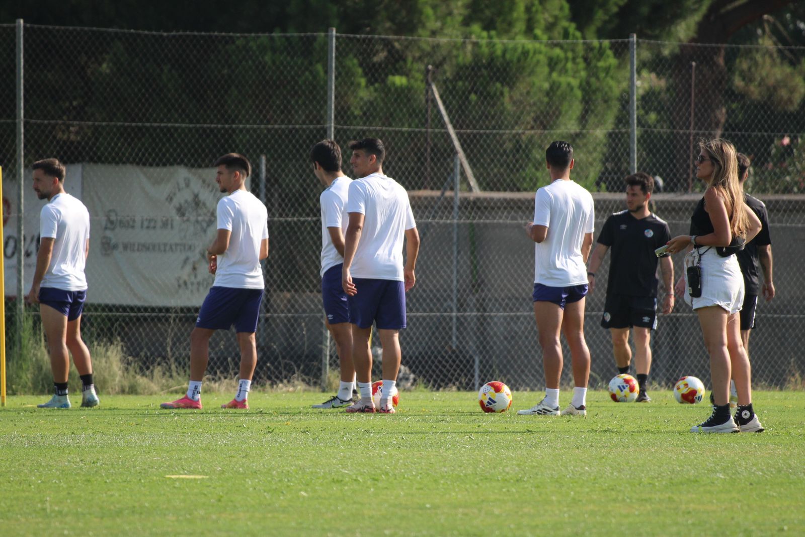 Entrenamiento del Salamanca CF UDS