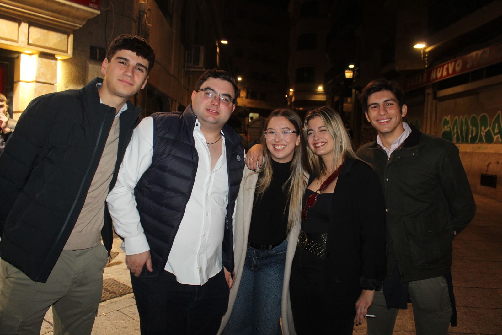 Salamanca de noche, jueves 27 de noviembre