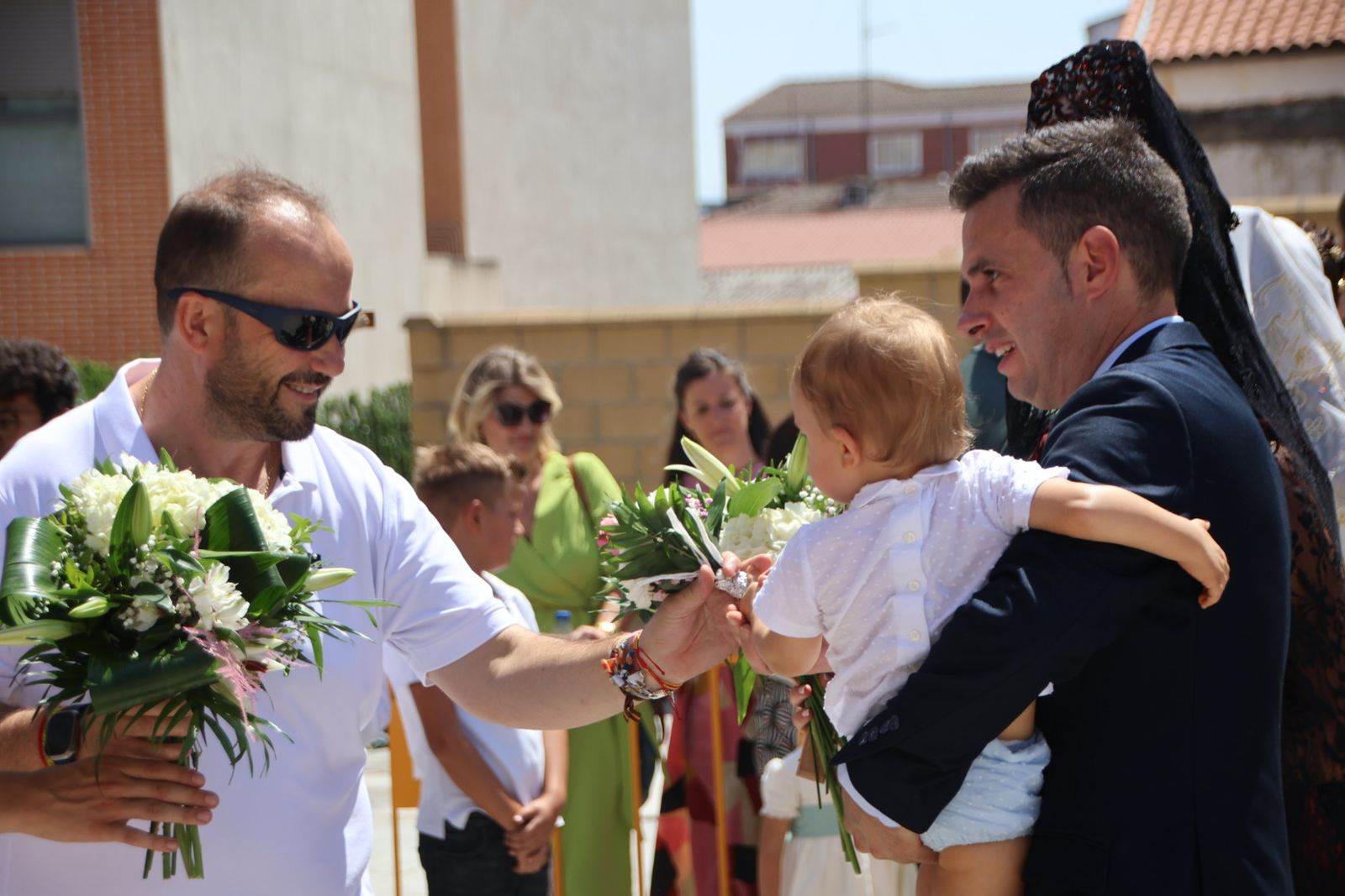 Procesión y ofrenda floral en honor de Nuestra Señora de la Asunción en Guijuelo