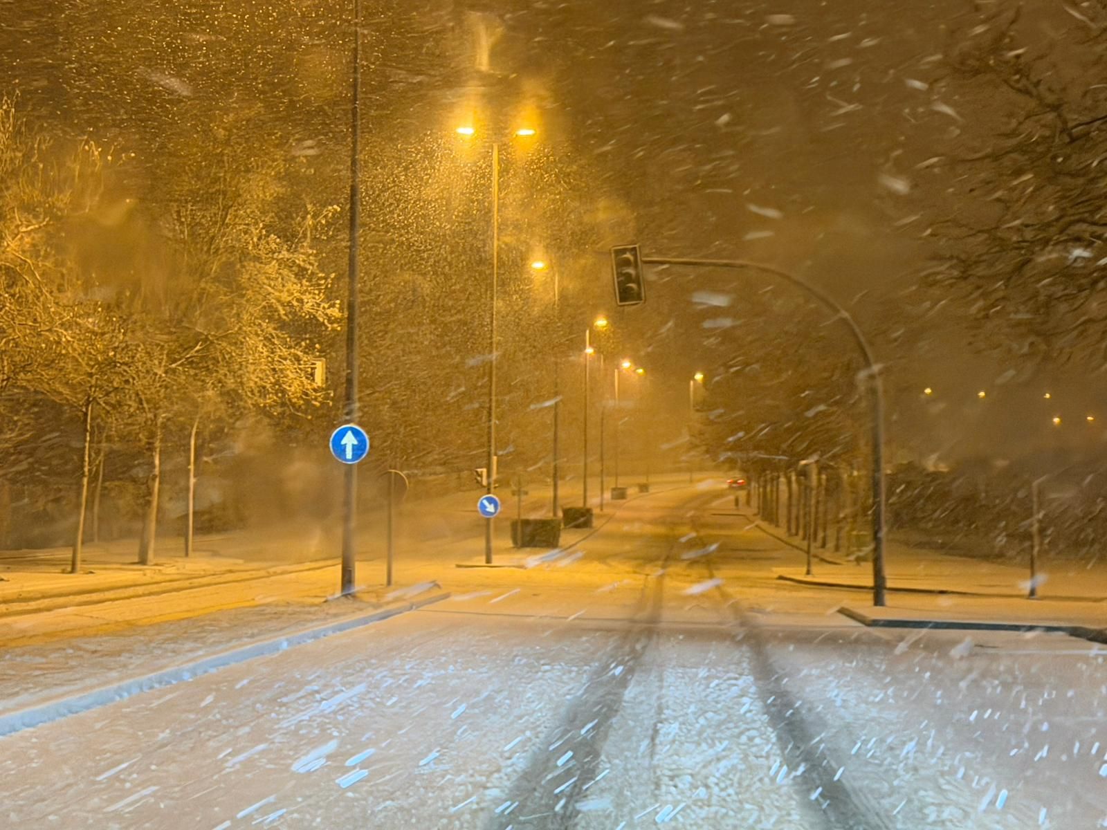 Nevada en Salamanca 28 de enero 2026