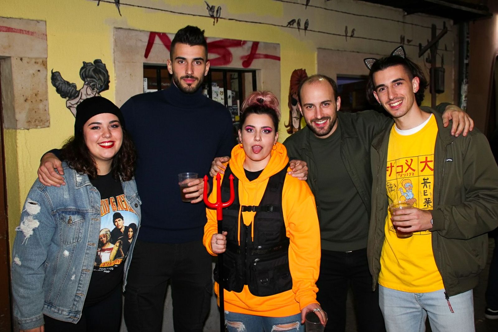 Salamanca de noche, viernes 31 de octubre
