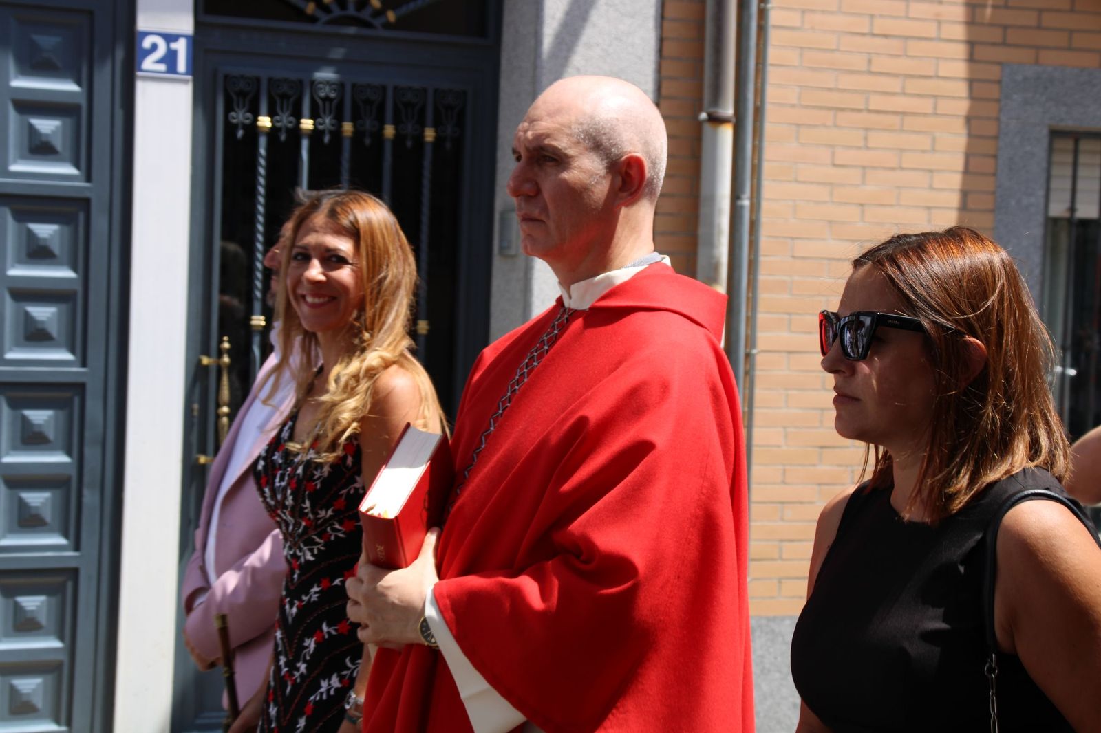 Procesión en honor al Cristo de las Batallas en Castellanos de Moriscos