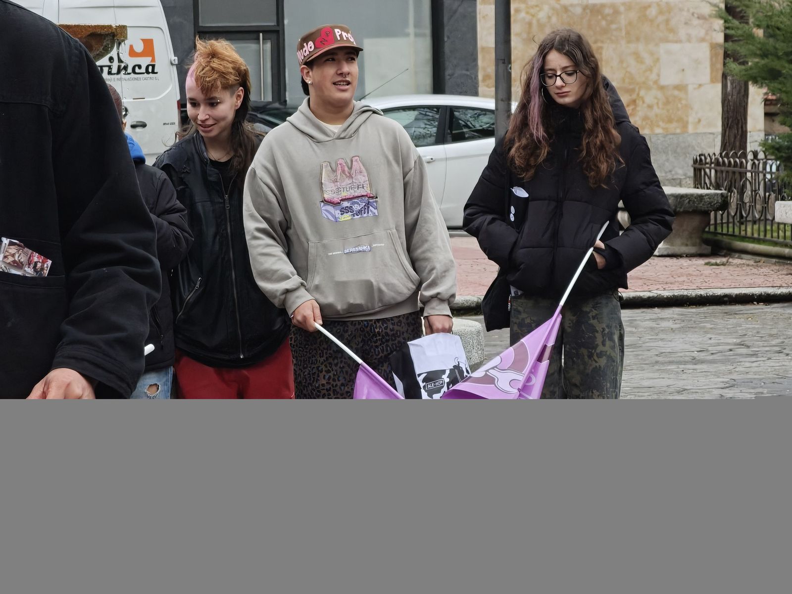 Los estudiantes de Salamanca se manifiestan por el 8M