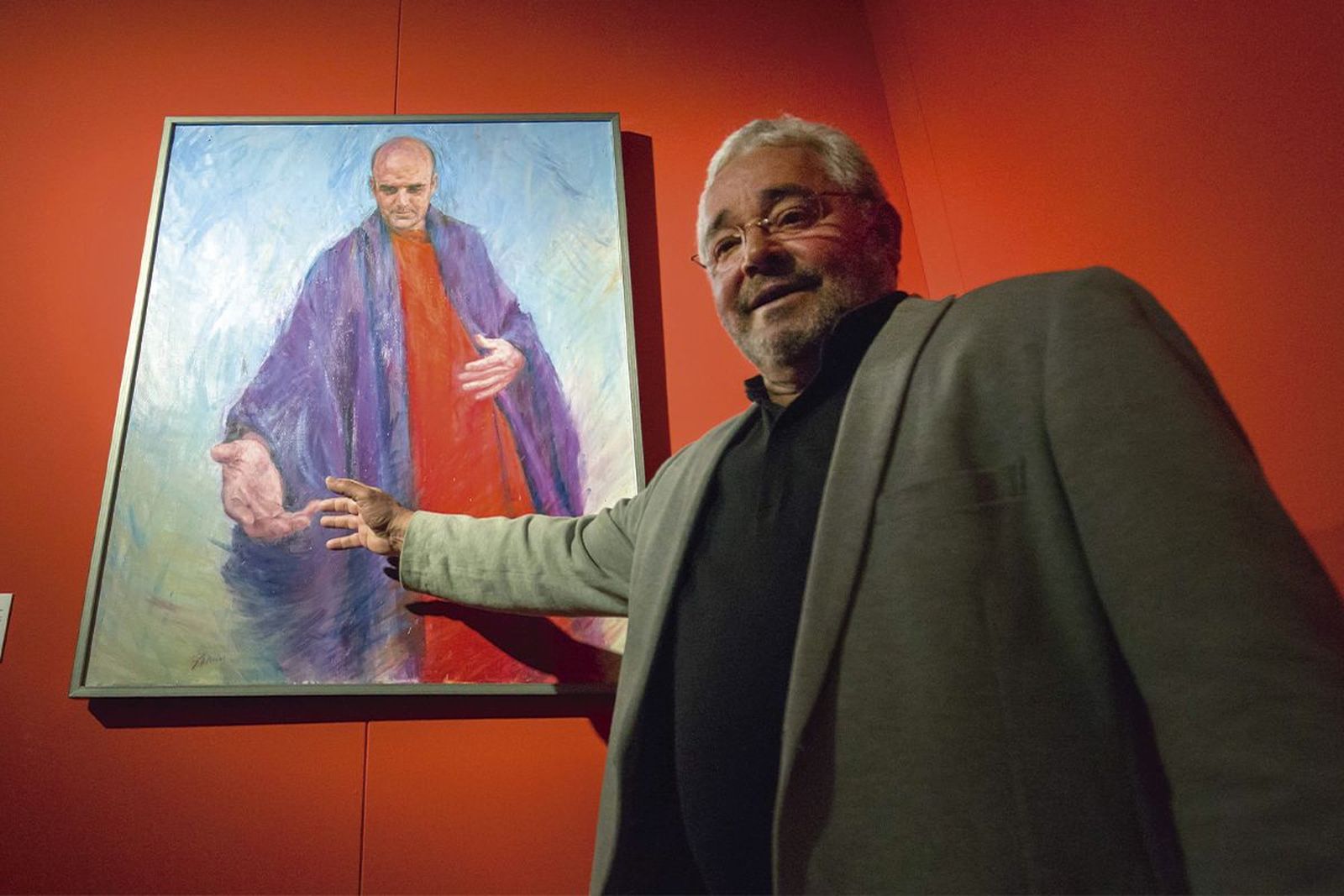 El sacerdote peñarandino, Gonzalo Jiménez, secretario general de la Fundación Las Edades del Hombre. / Foto ICAL