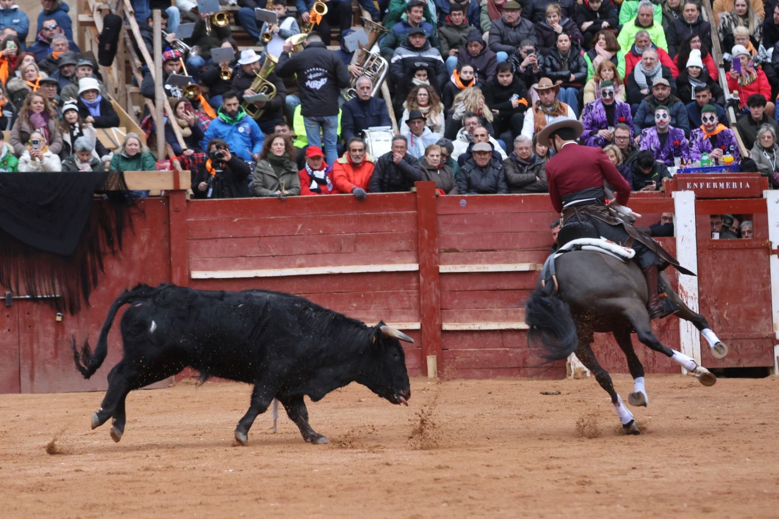 Novillada sin picadores del bolsín taurino y rejones en Ciudad Rodrigo