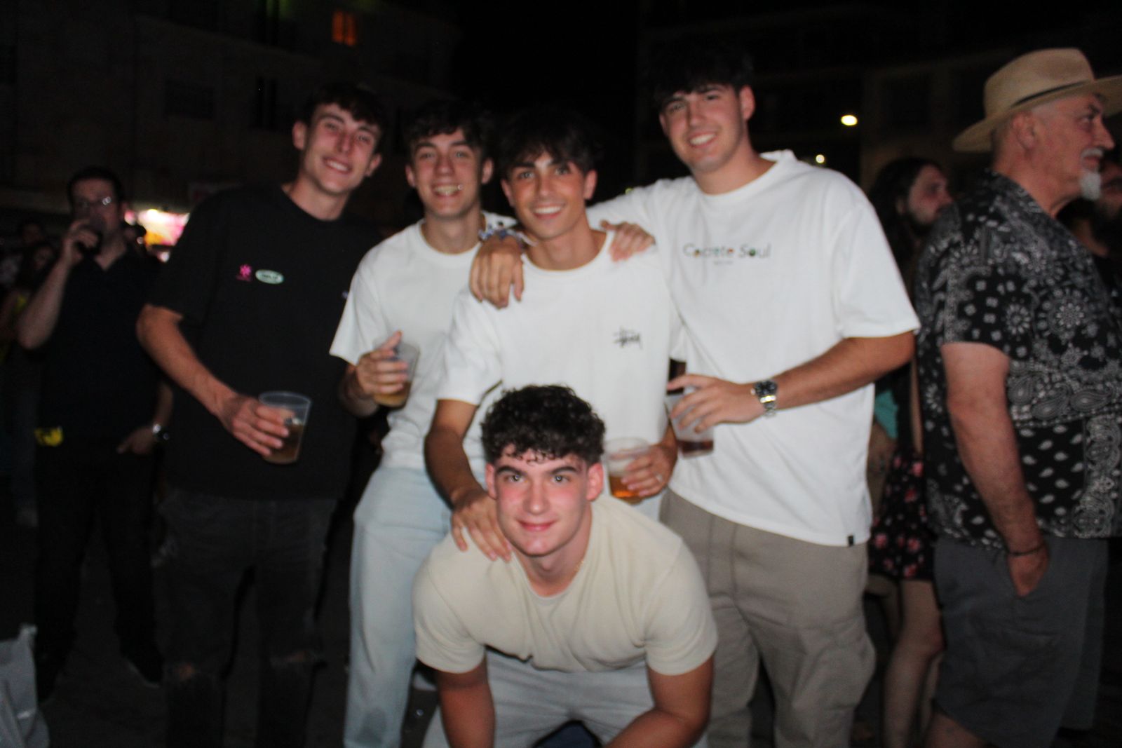 Salamanca de noche, sábado 16 de agosto