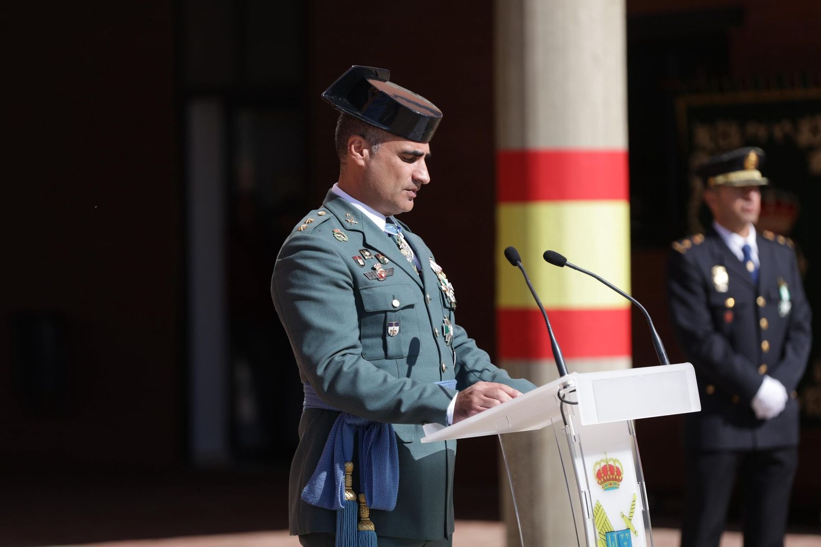 Salamanca rinde honores a la Guardia Civil en la Celebración de su Patrona