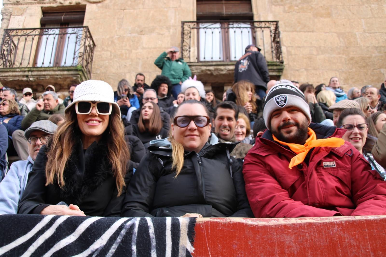 Ambiente del Encierro tradicional del lunes 17 de febrero