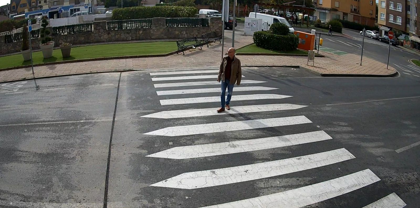 Paso de peatones inteligente Santa Marta