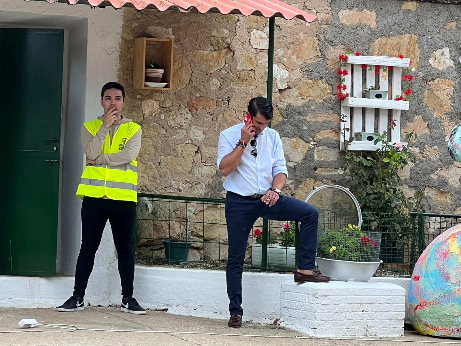 Ambiente durante el sorteo de los astados de García y Olga Jiménez, sábado , 16 de septiembre de 2023. Fotos S24H