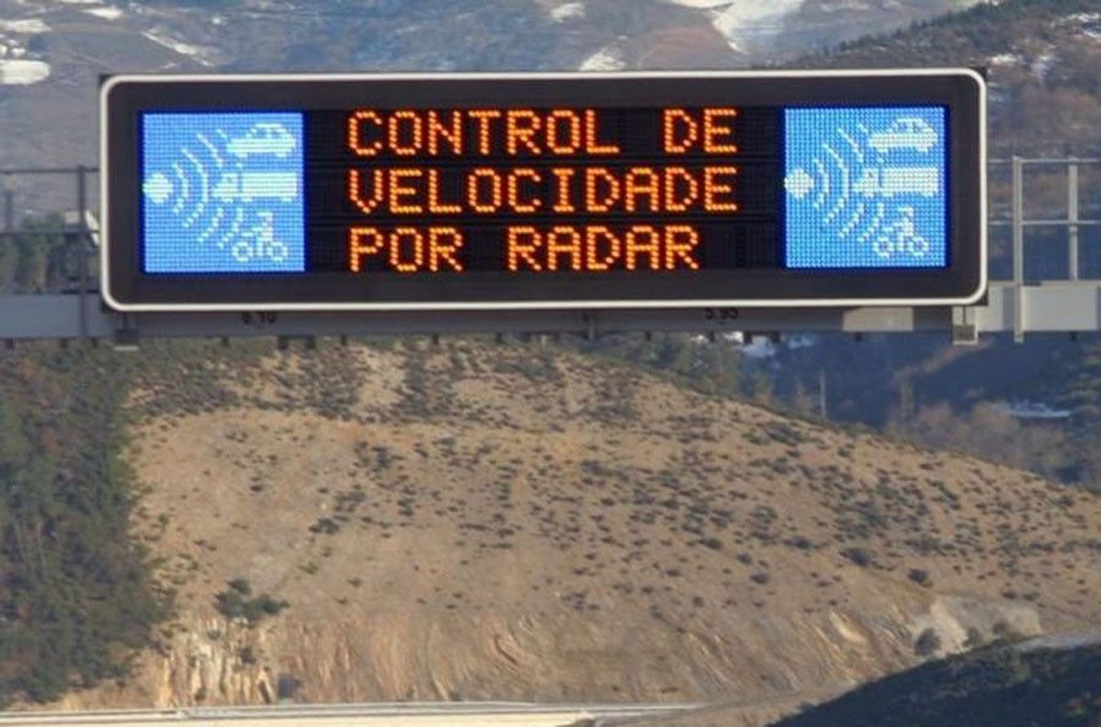 Control velocidad radar