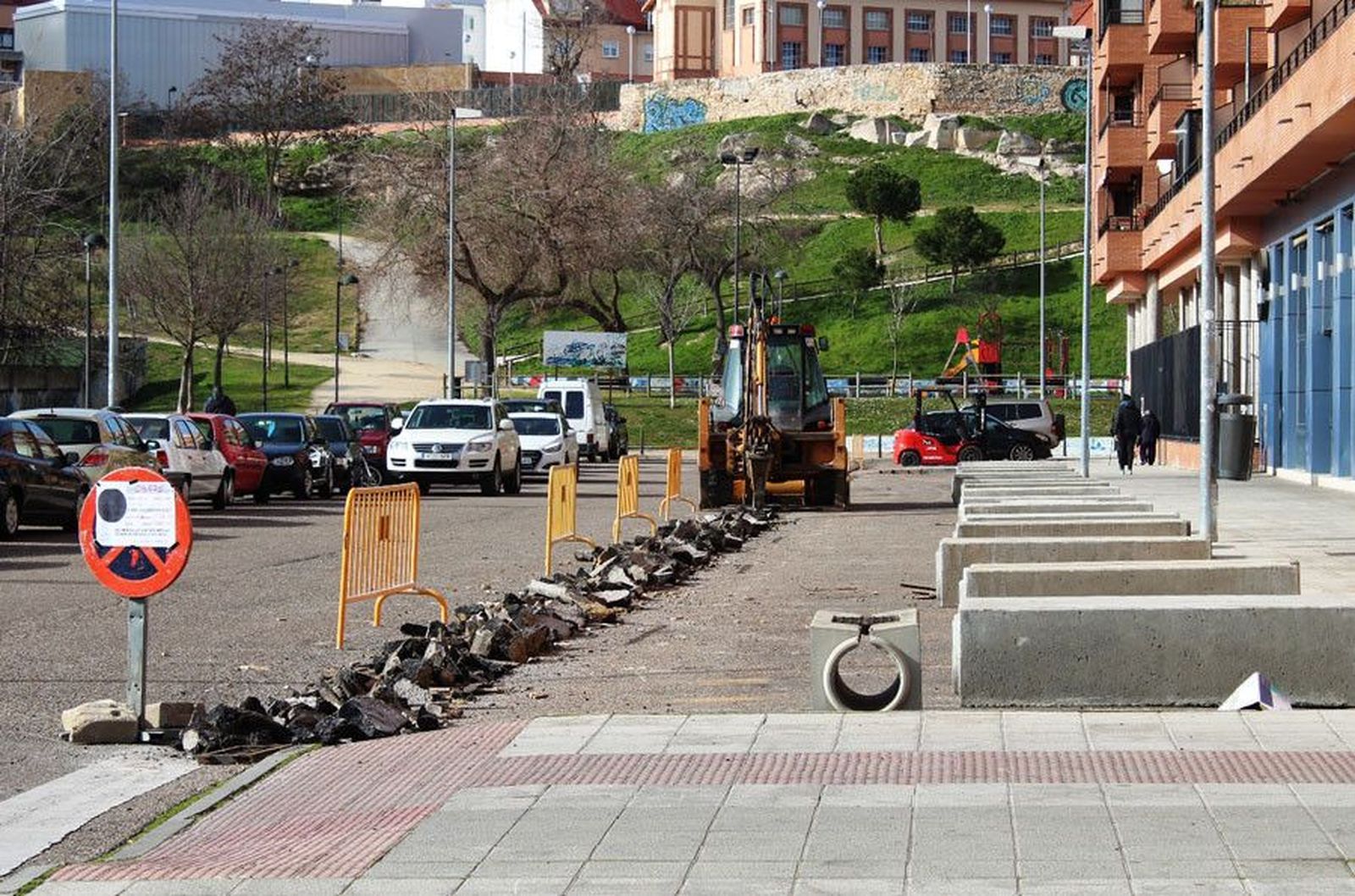 Obras La Vaguada. Archivo
