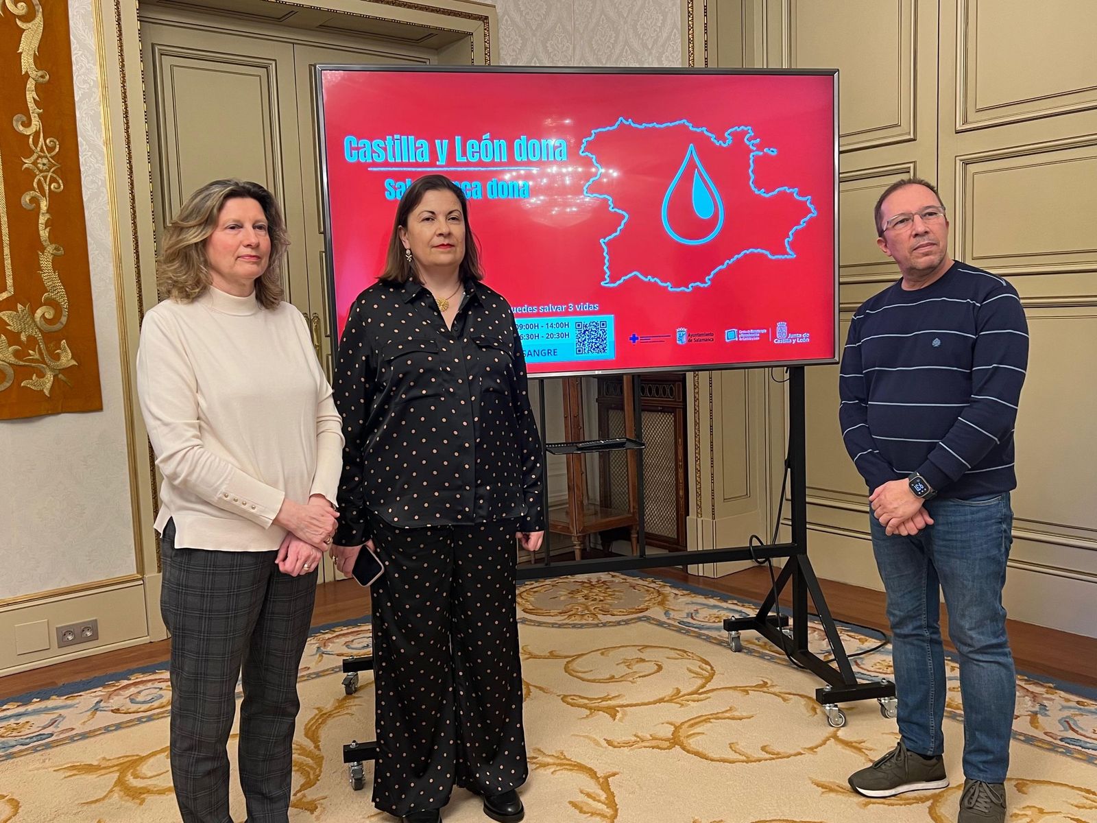 Presentación de la maratón solidaria de donación de sangre