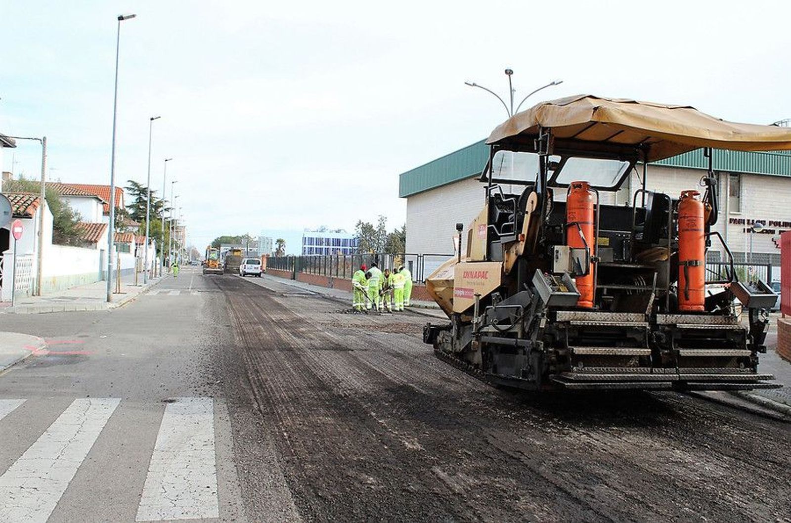 Asfaltado Hernán Cortés