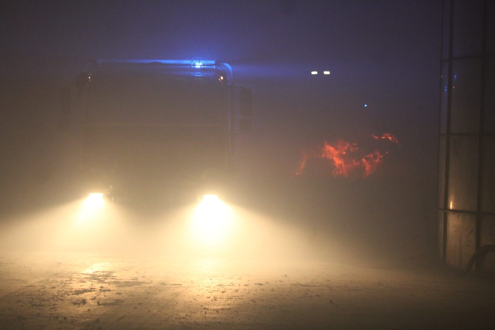 Incendio en Almenara de Tormes
