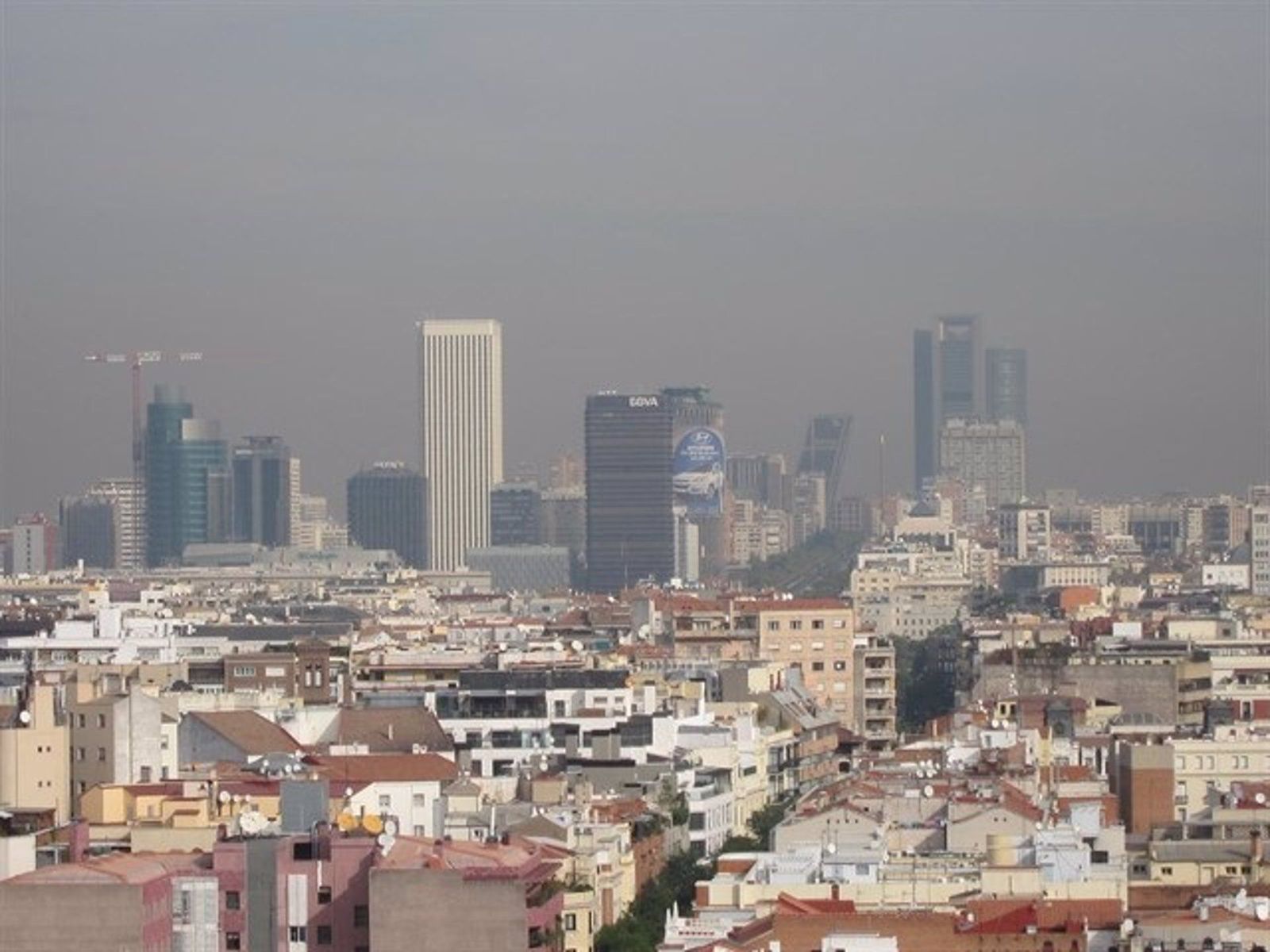 Contaminación en Madrid   EUROPA PRESS   Archivo