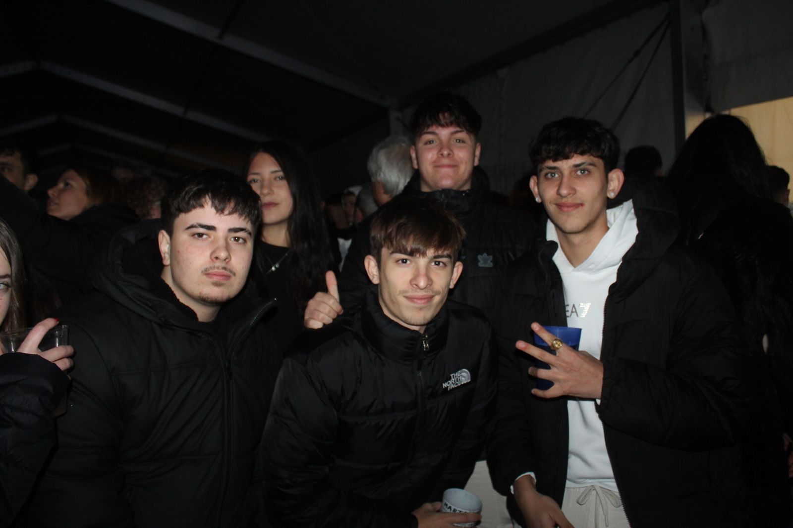 Salamanca de noche, sábado 7 de febrero