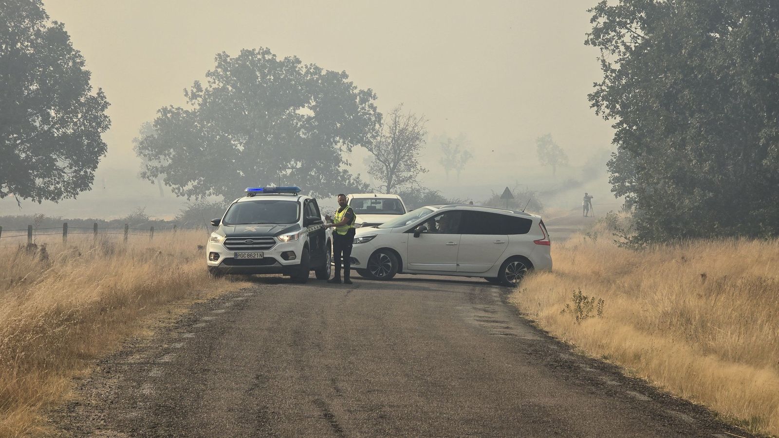El incendio de Cipérez (IGR2) llega hasta Cerezal de Puertas