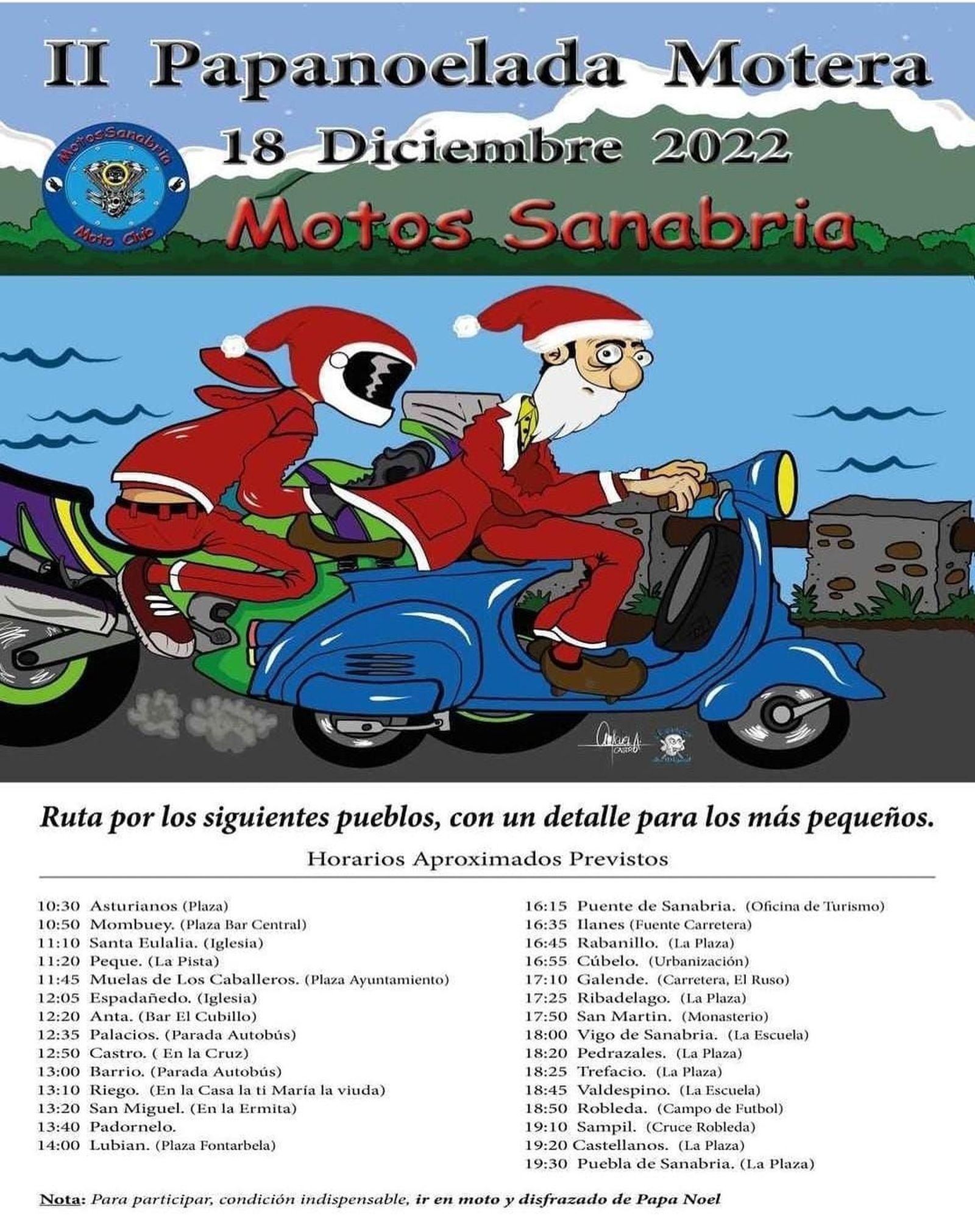 Papanoelada motera sanabresa 2