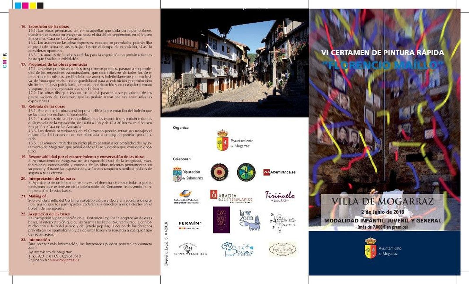 Triu00ecptico VI Certamen Florencio Maiu00ecllo 1