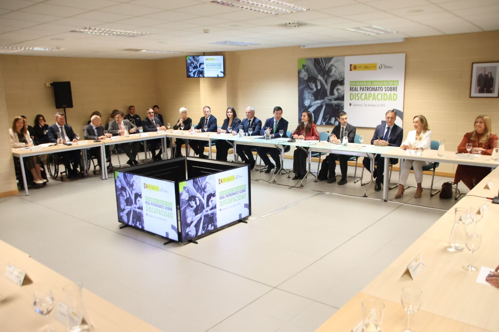 La Reina Doña Letizia acude a la reunión del Consejo Del Real Patronato sobre Discapacidad y a la entrega de los Premios Nacionales de Discapacidad en la celebración del Día Internacional de la Discapacidad