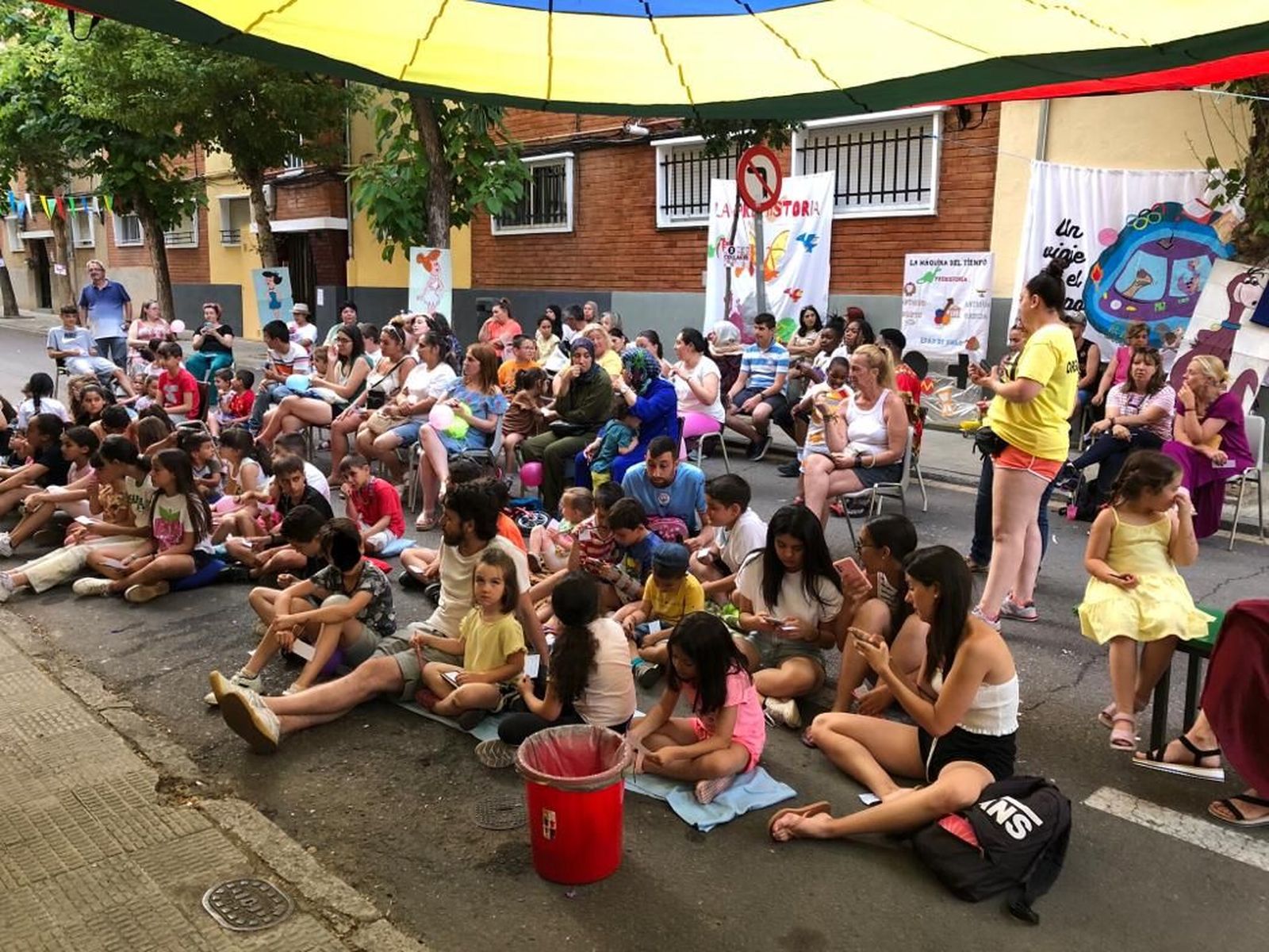 Foto de archivo de la XXII Semana Infanto Juvenil' del barrio Vidal