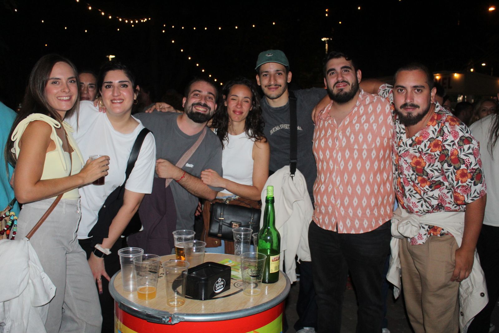 Ambiente en la Feria de Día en la tarde de este sábado