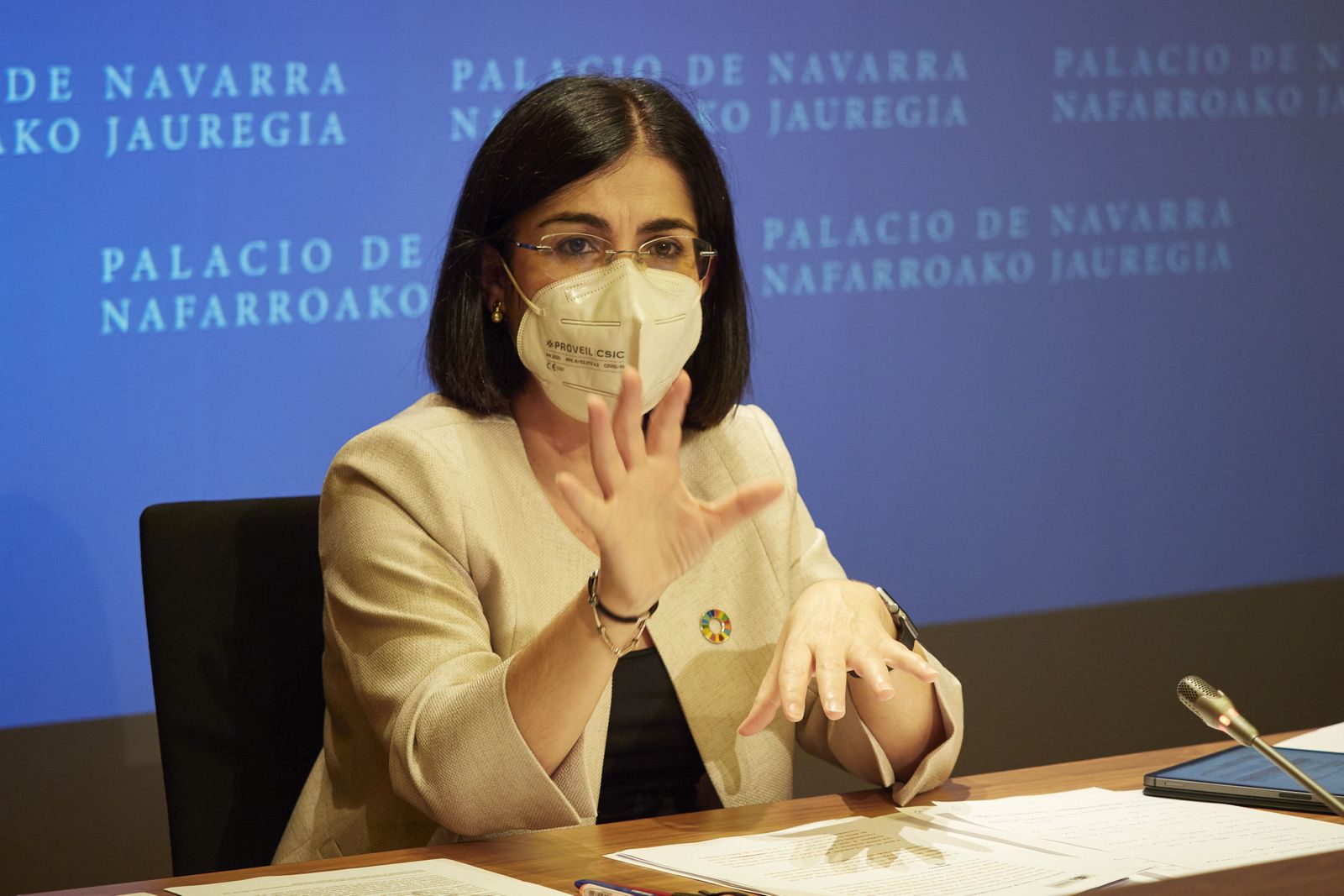 Carolina Darias, ministra de Sanidad