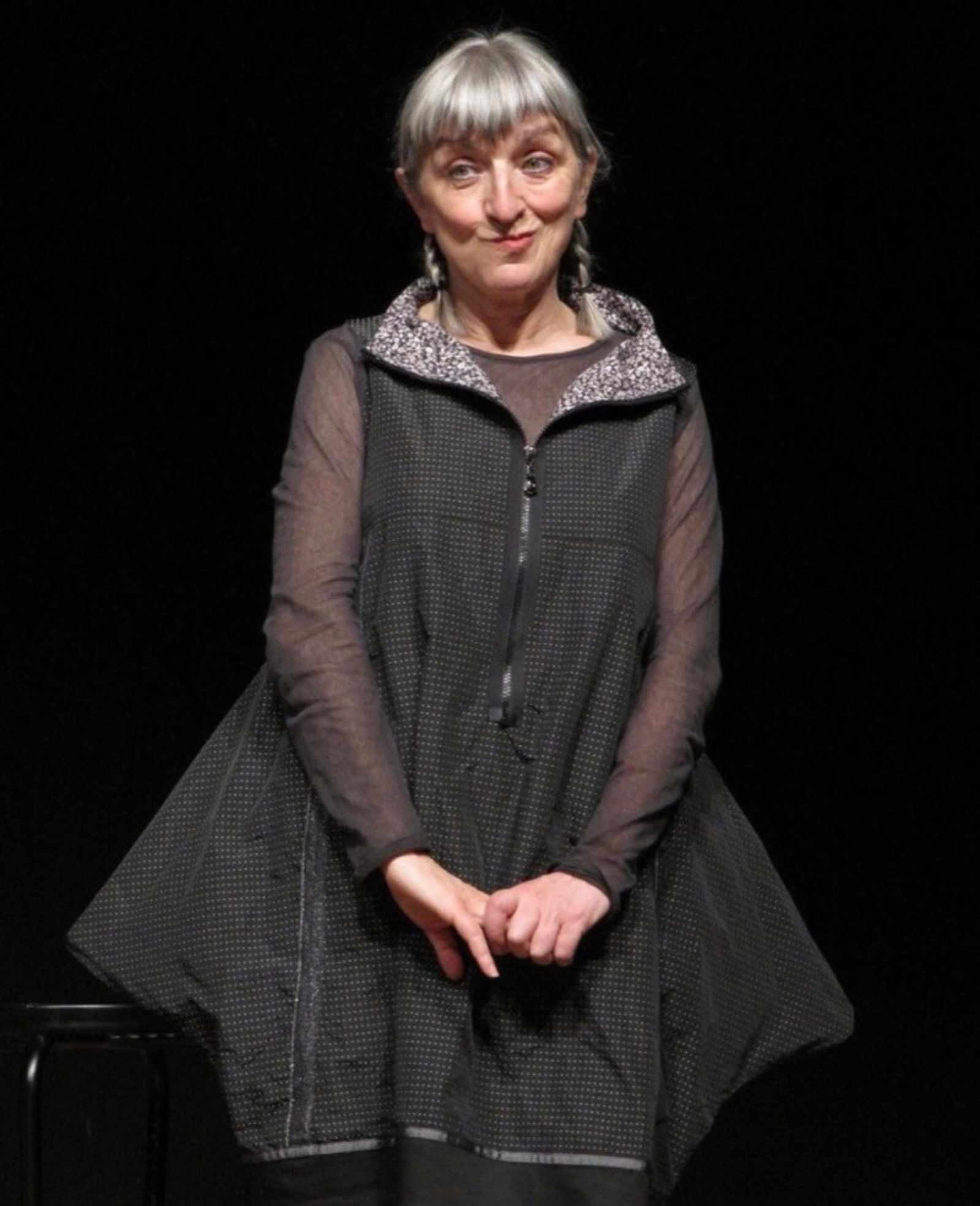 Carmen Castrillo en una foto de la Biblioteca de la Casa de las Conchas