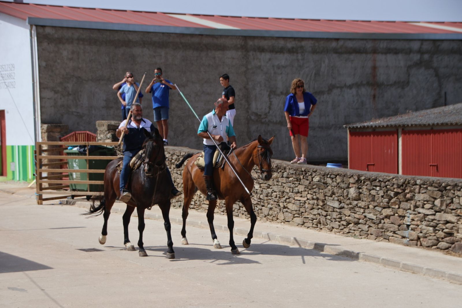Lumbrales encierro a caballo, dia 2