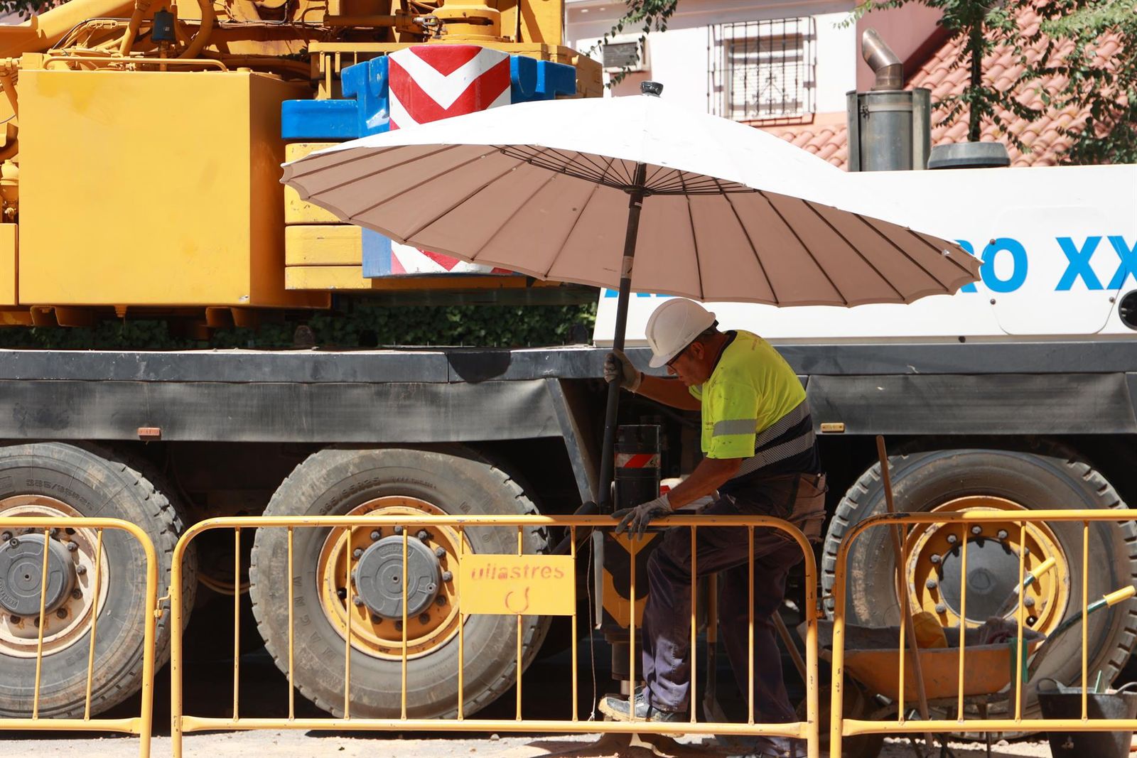 Trabajadores de la construcción en una imagen de archivo. - Rocío Ruz - Europa Press - Archivo