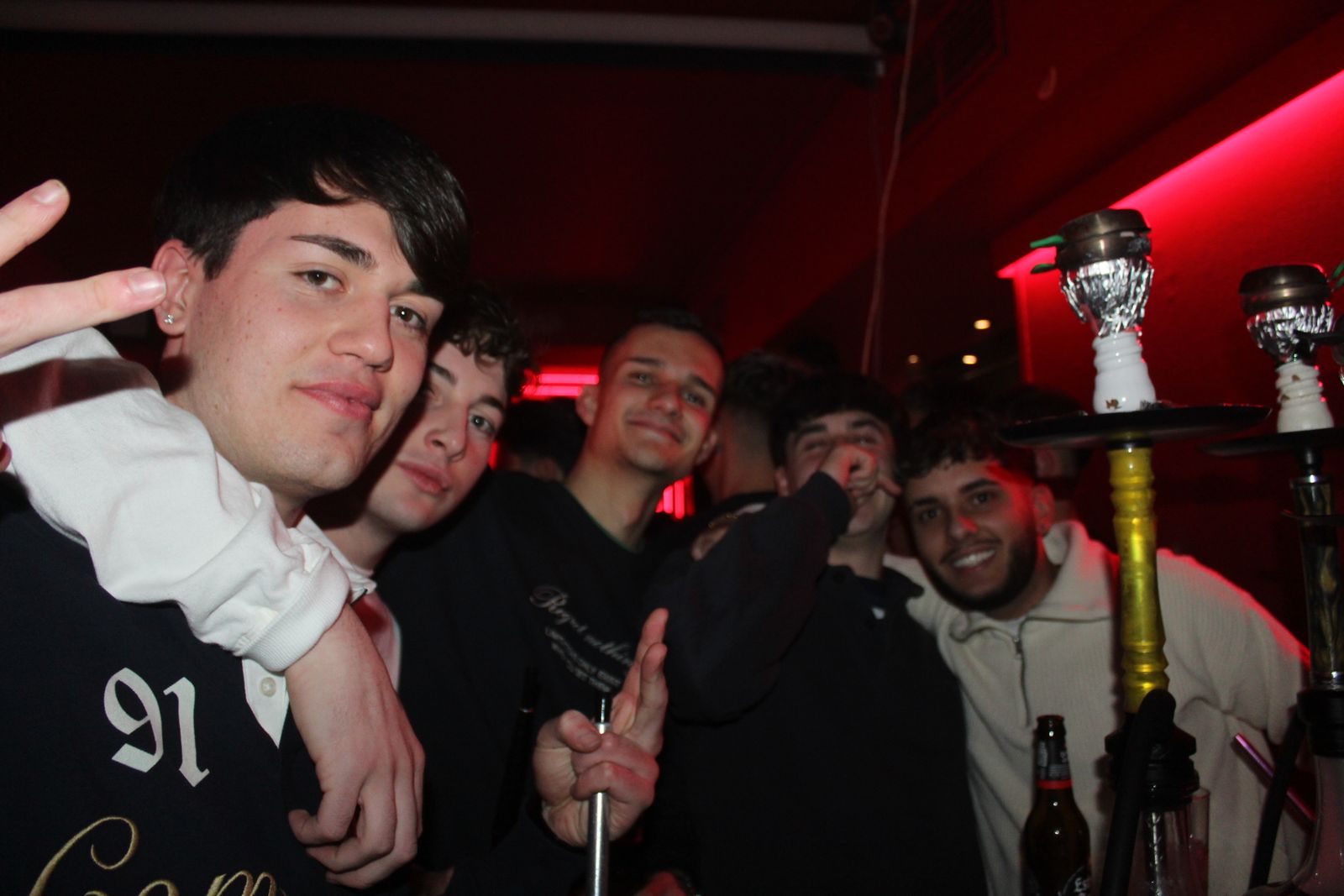 Salamanca de noche, sabado 24 de enero