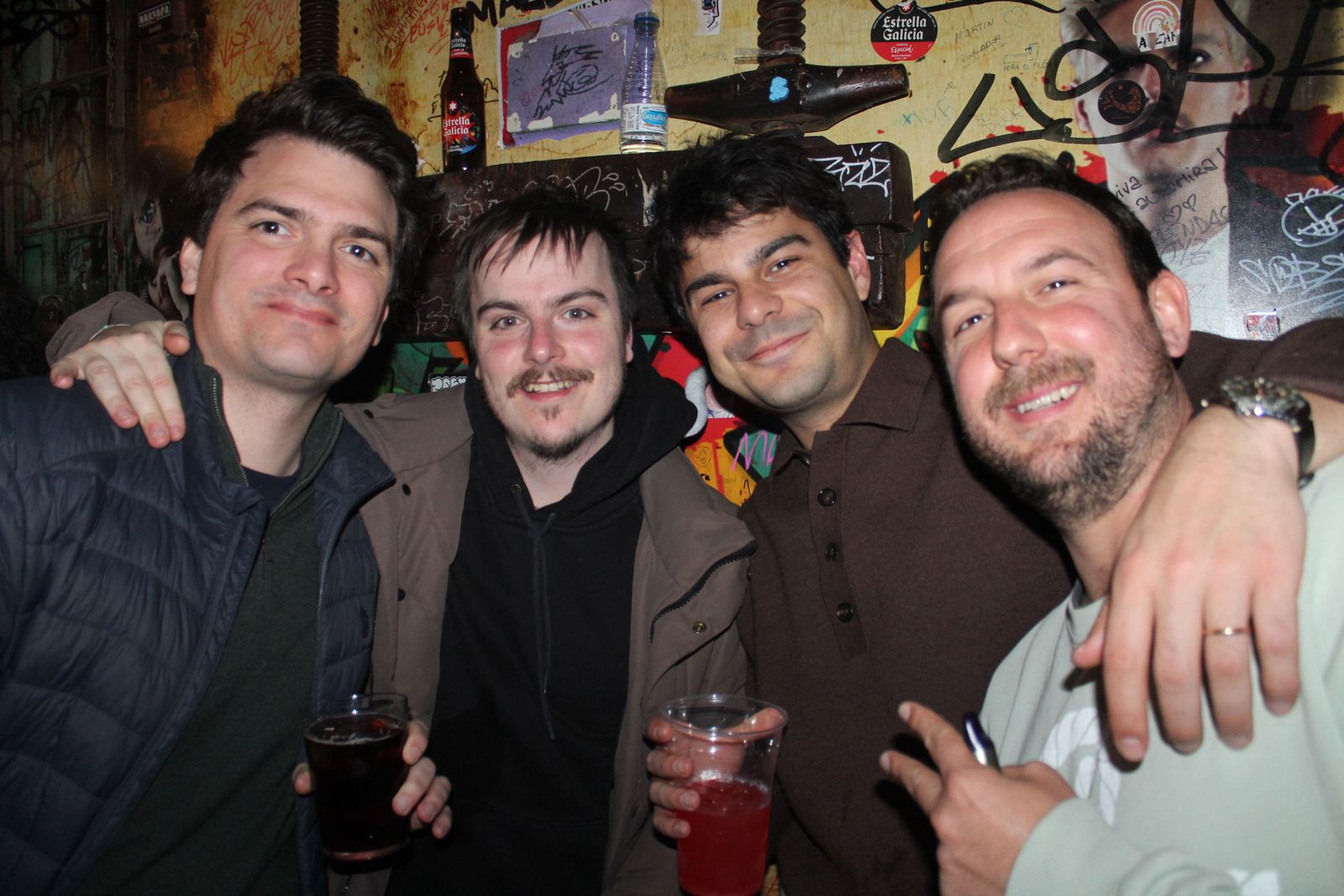 Salamanca de noche, sabado 28 de febrero