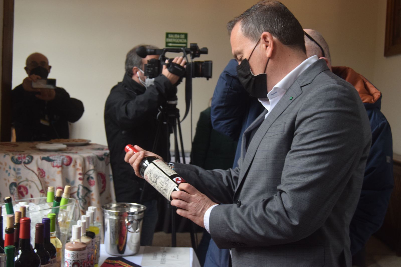 Inauguración del campeonato regional de Sumilleres