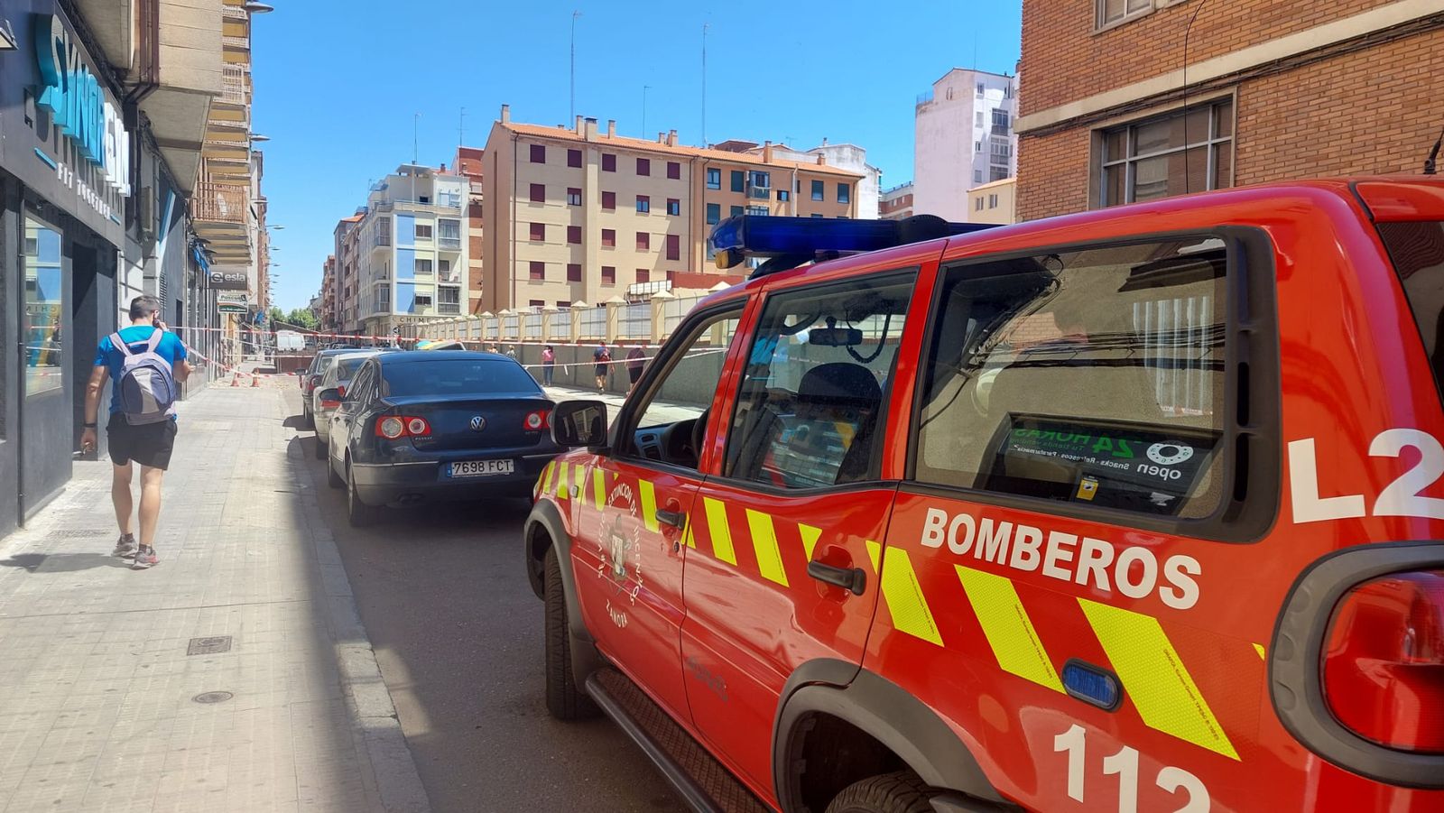 GALERÍA | Se mantiene el despliegue en Pablo Morillo por peligro de desprendimientos