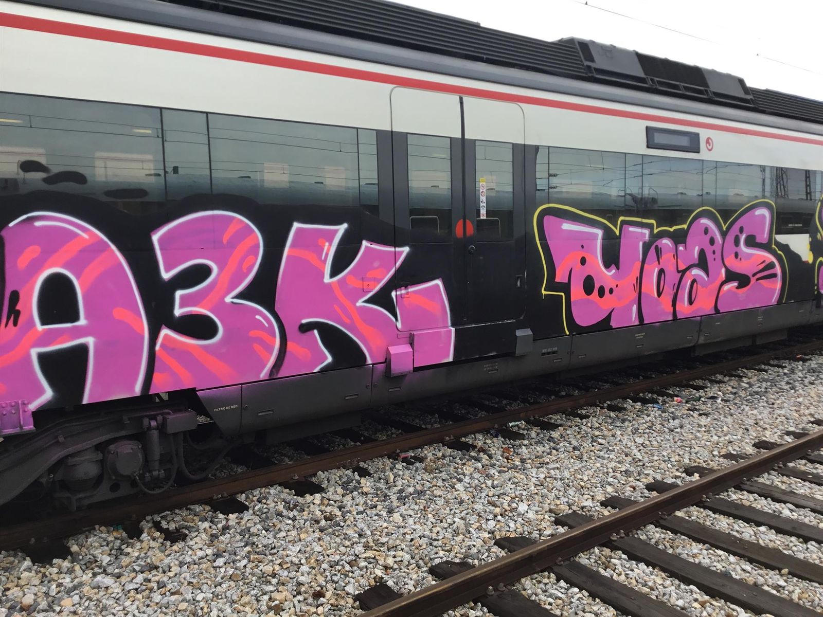 Los actos de vandalismo en los trenes de Renfe supusieron un coste de más de 11 millones de euros en 2024