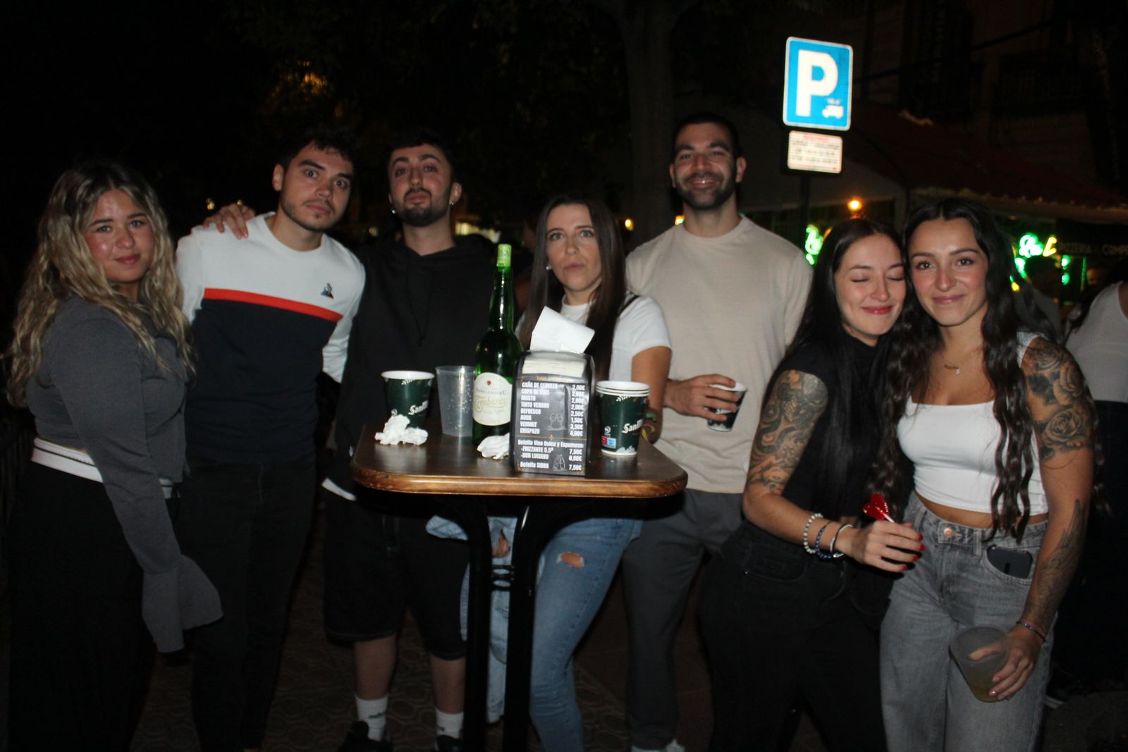 Ambiente en la Feria de Día en la tarde de este