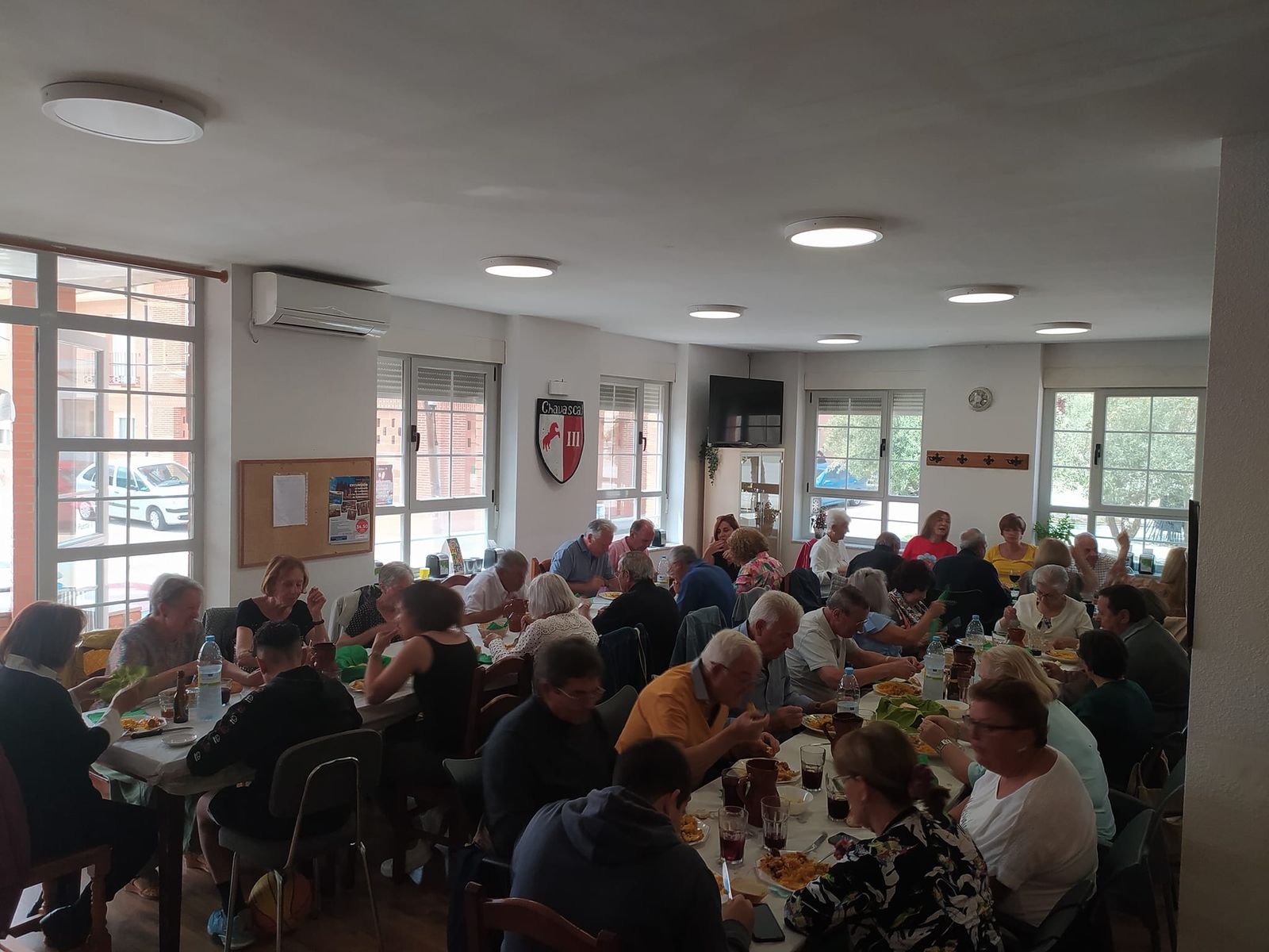 Comida de la Asociación de Jubilados 'Cristo de Morales del Vino'. Comida de la Asociación de Jubilados 'Cristo de Morales del Vino'.