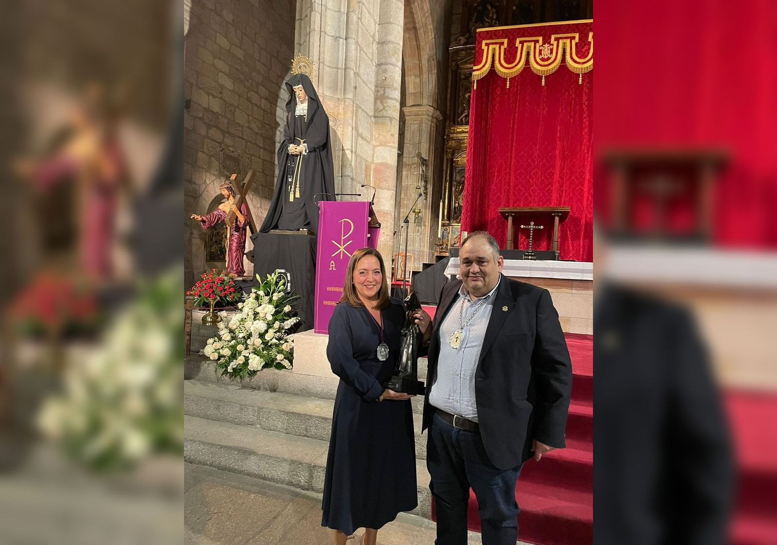 Exaltación de la Virgen de la Soledad. Rosa González Nieto