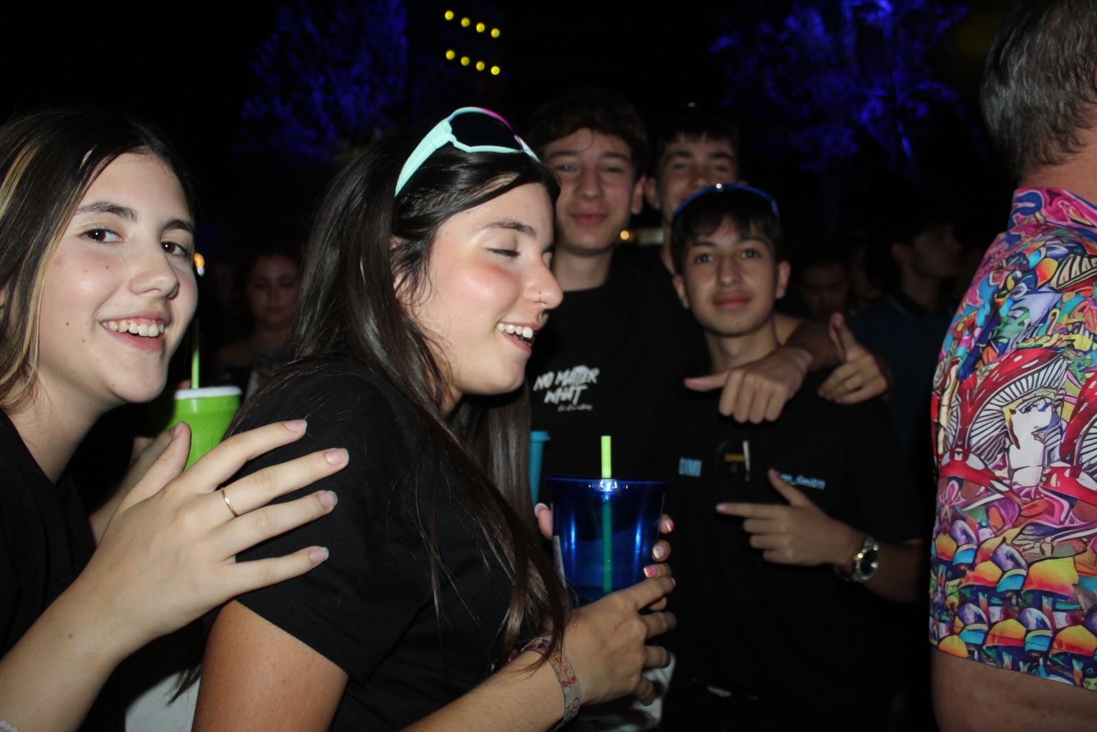 Salamanca de noche, sábado 23 de agosto