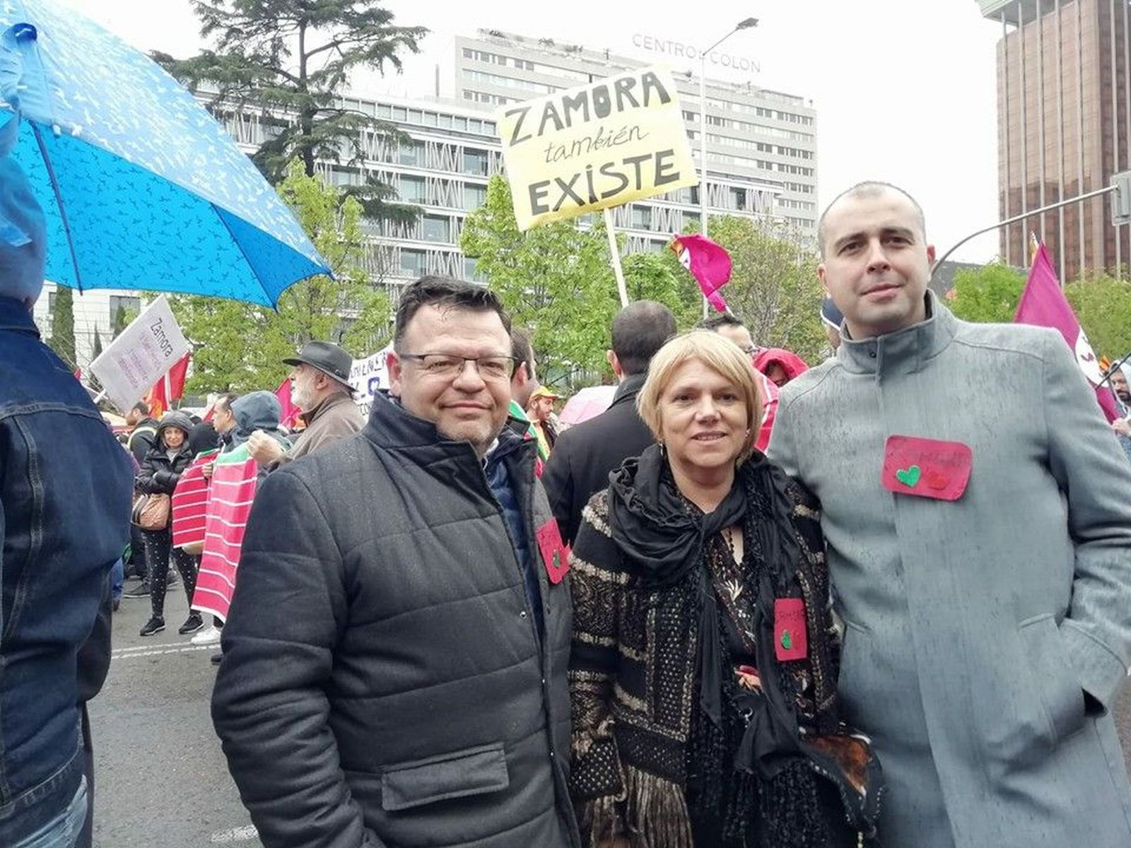 Ciudadanos Zamora (candidatos Congreso y Senado en manifestación España Vaciada) 31 03 2019 Ciudadanos Zamora (candidatos Congreso y Senado en manifestación España Vaciada) 31 03 2019