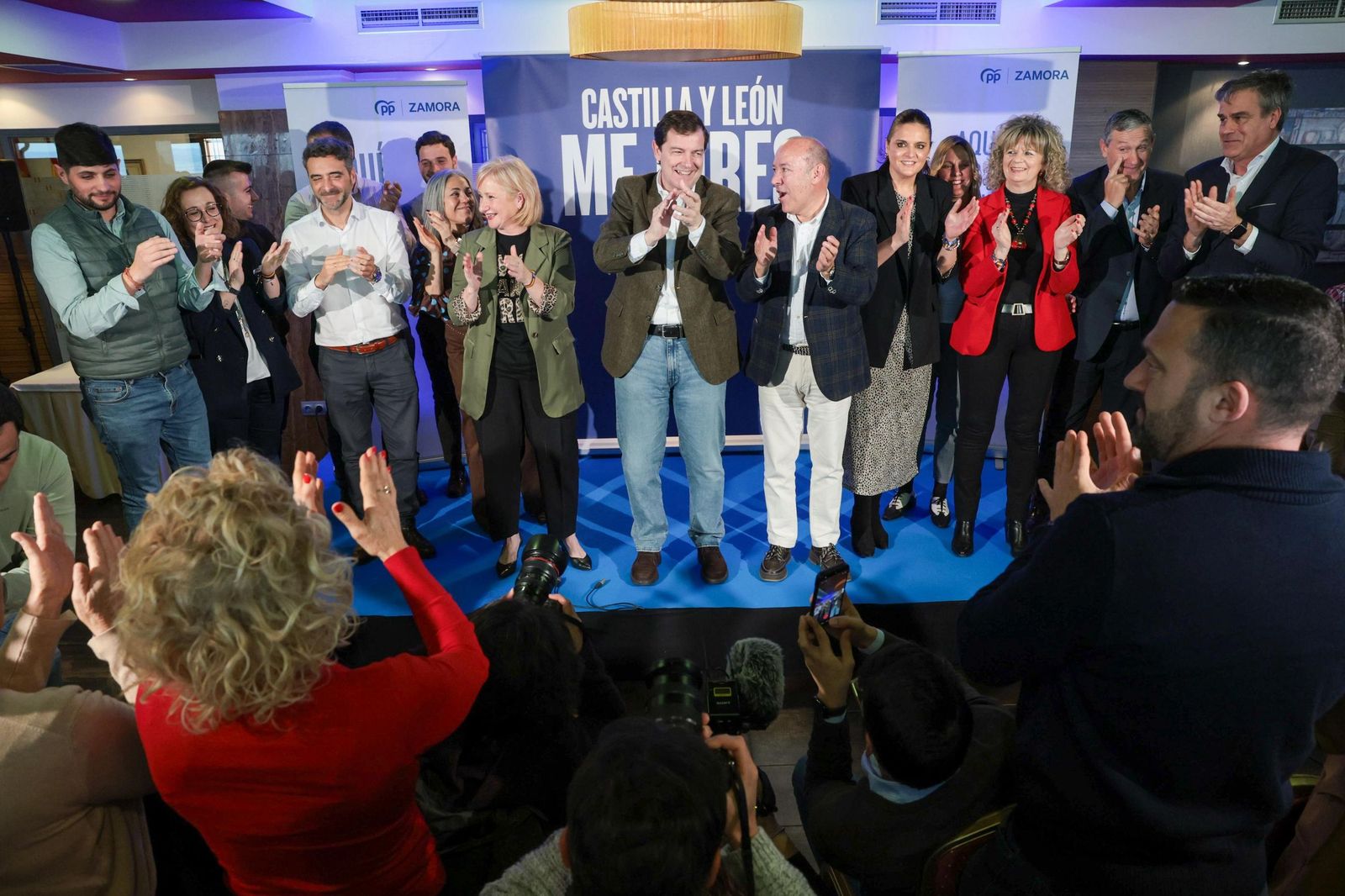Leticia García remarca que el PP siempre está donde se le necesita” y apunta a Mañueco como única garantía de un Gobierno estable para la comunidad