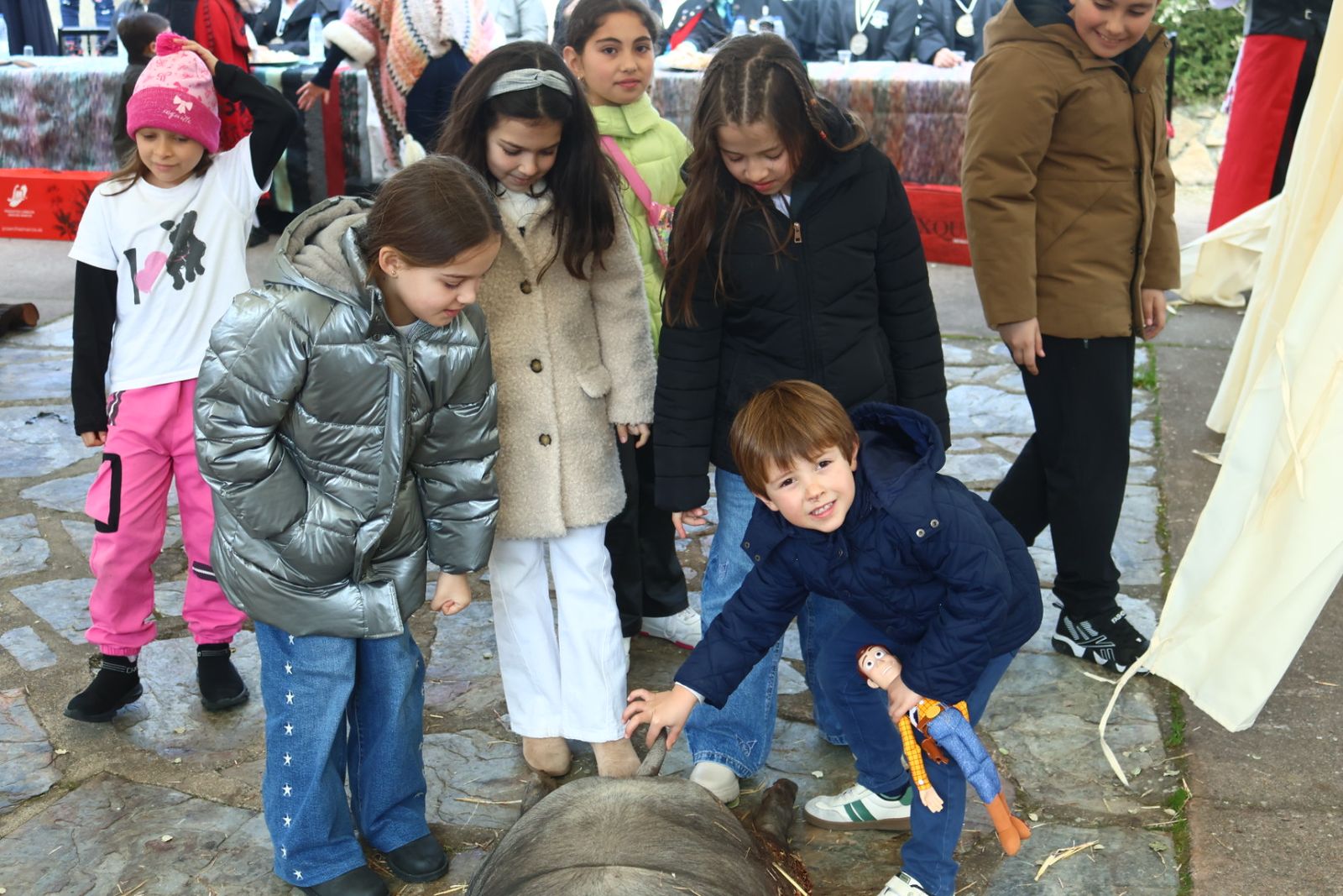 Desfile arriero y matanza típica en Guijuelo