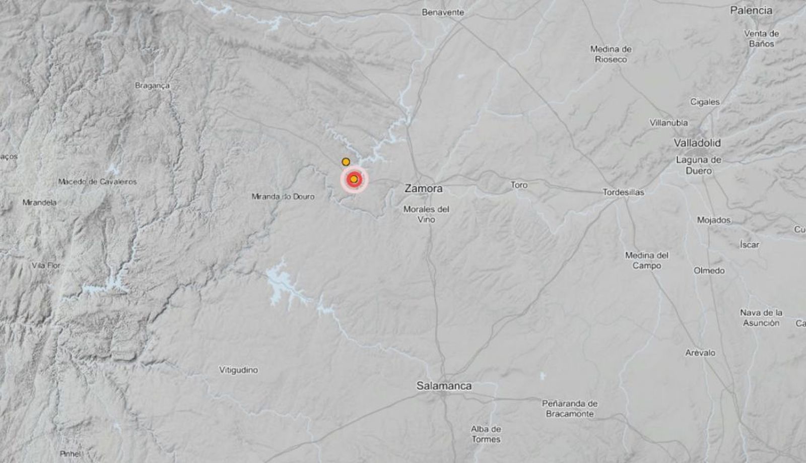 segundo terremoto en zamora en cuestion de minutos
