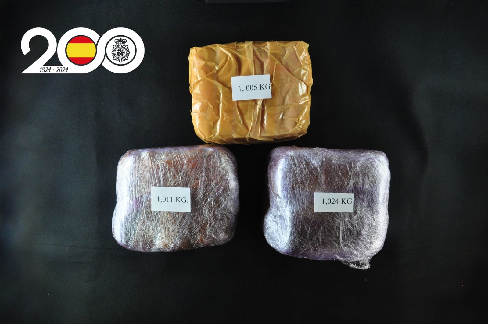 Incautados tres kilogramos de hachís en un vehículo en Béjar