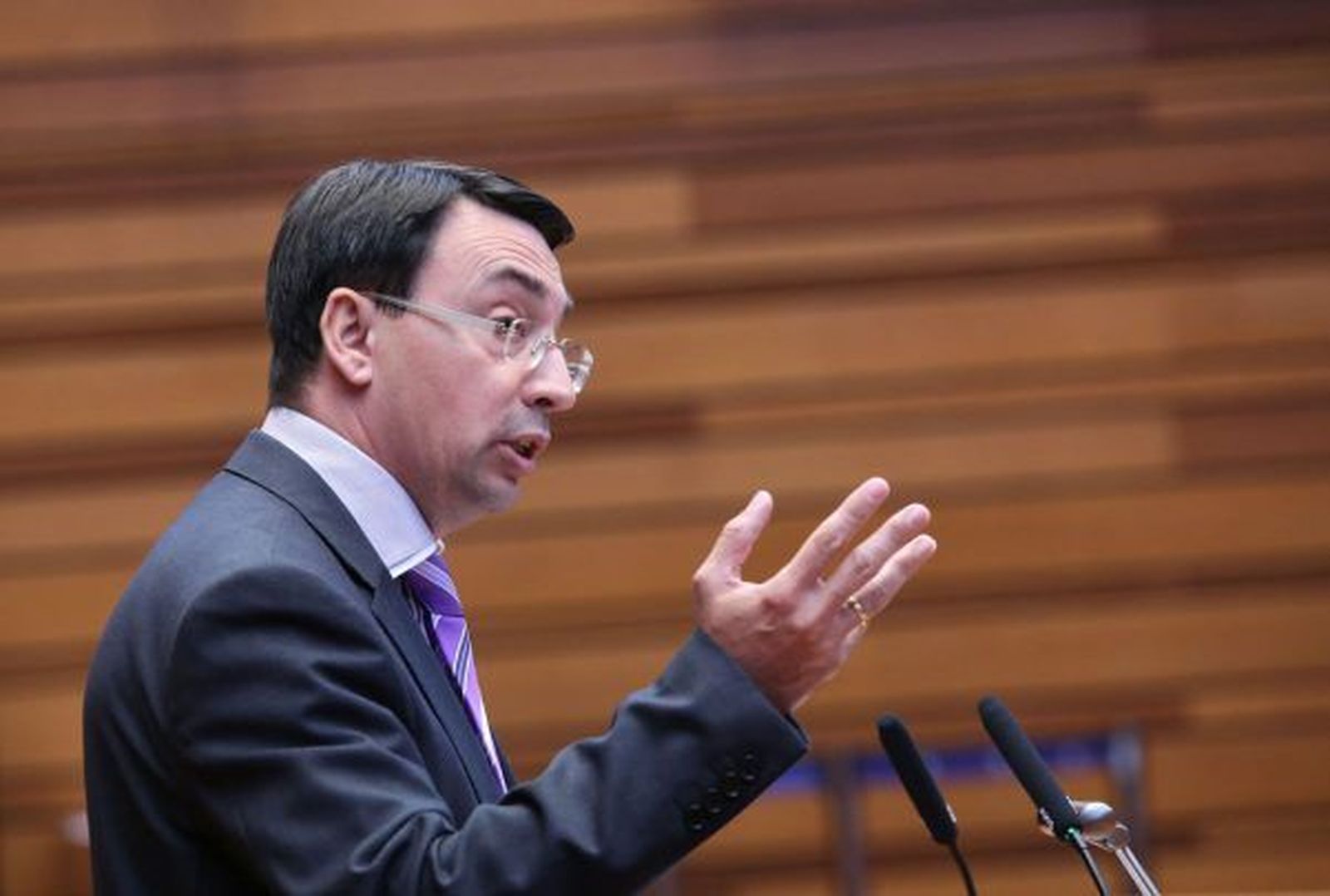 Fernando Pablos, procurador socialista en las Cortes. Foto PSOECyL